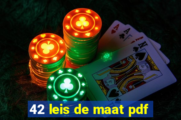 42 leis de maat pdf